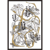 Intertwined Gold I Print by Bella Lane