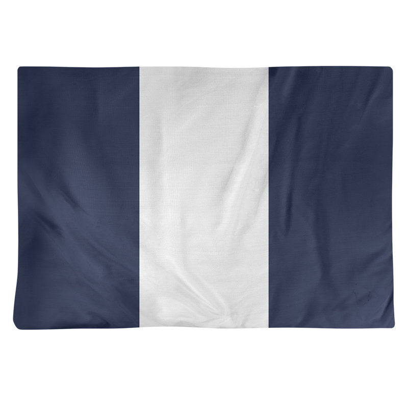 Récapitulatif de 18 po Virginia, Bleu, Polyester sergé