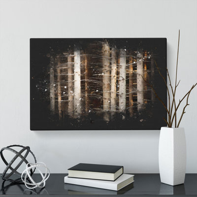 Bare Trees - Wrapped Canvas