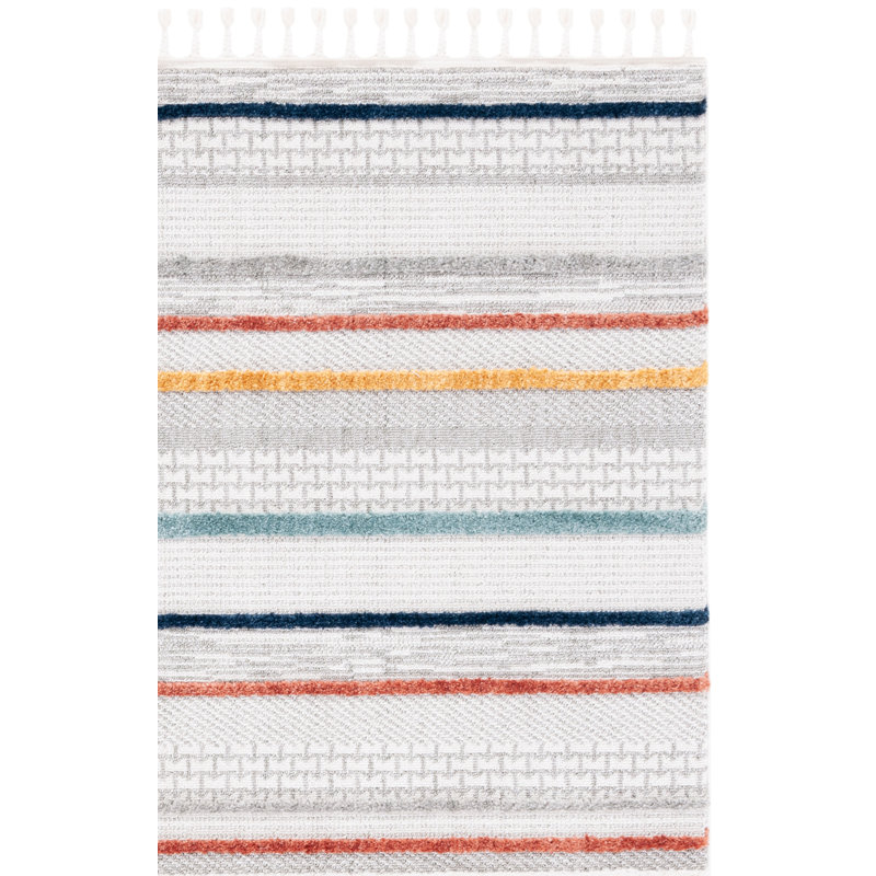 Onna Performance Striped Rug, Rectangle 5'3" x 7'6"