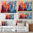 " Cubism Rainbow Forms II " by Designart-1558174585-1558174584