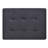 Sleek Contemporary Black Ottoman
