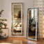  Miroir pleine longueur Ivy Bronx avec lumières et cristal Crush Diamond-1045262133
