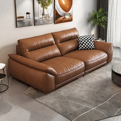 Italian minimalist modern in-line sofa