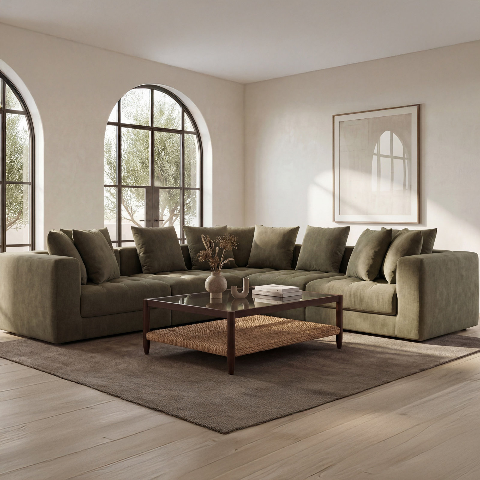 Davie Upholstered Accent Chair