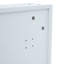 Armoire à miroir compacte en MDF pour salle de bain moderne et plus