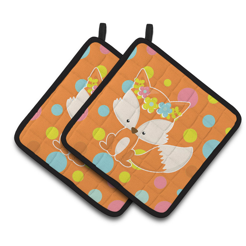 Cuisinier poignée coussin flowerchild de bébé the caroline fox