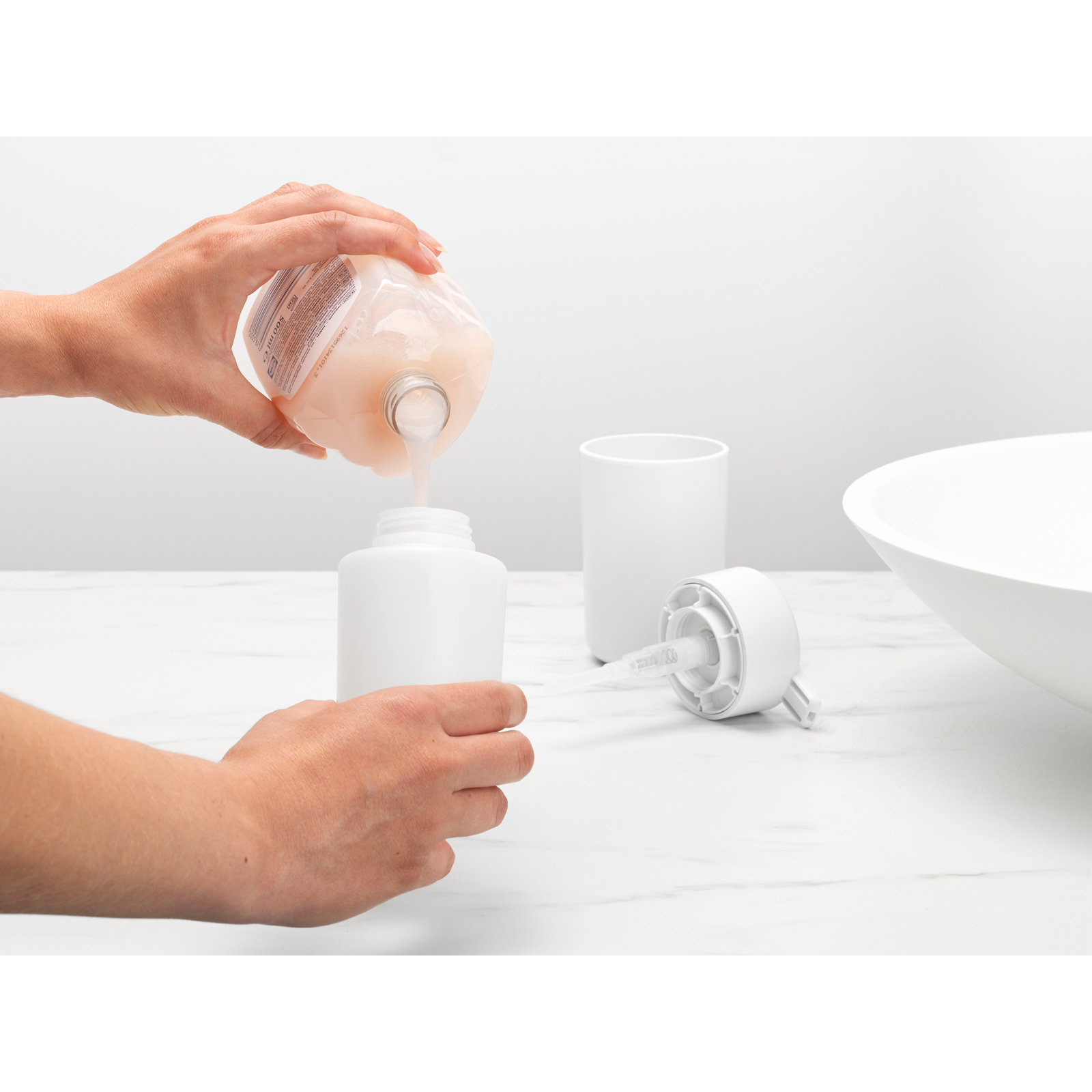 ReNew Soap Dispenser, White