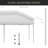 Outsunny 10' x 19' Pop Up Canopy with Easy Up Steel Frame