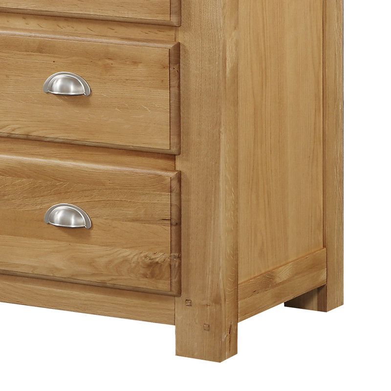 Montana Solid Wood 100cm W 5 - Drawer Chest of Drawers