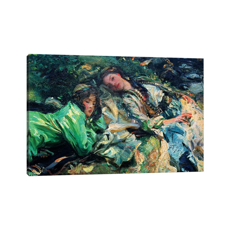 The Brook by John Singer Sargent - Wrapped Canvas Gallery-Wrapped Canvas Giclée, 66.04 cm H x 45.72 cm W x 1.91 cm D