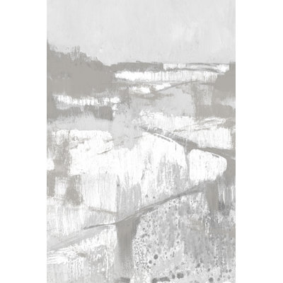 Neutral Fields II by Jennifer Goldberger - Wrapped Canvas Painting