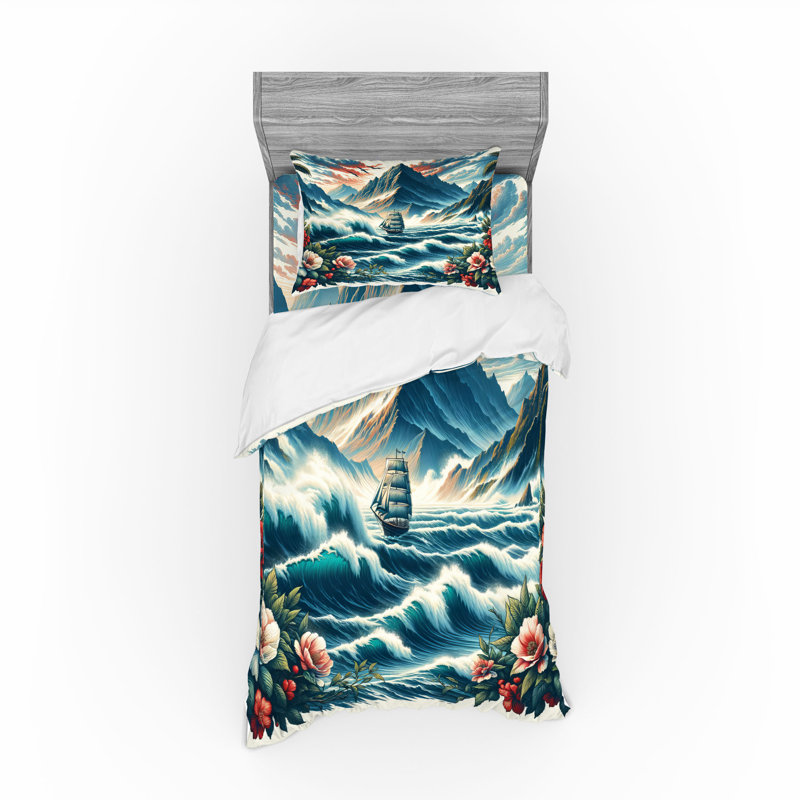 Ensemble de literie Ambesonne, Housse de couette simple + 6 pièces supplémentai
