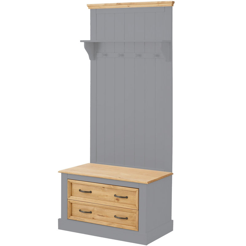 Rachael Hall Tree with Bench and Shoe Storage