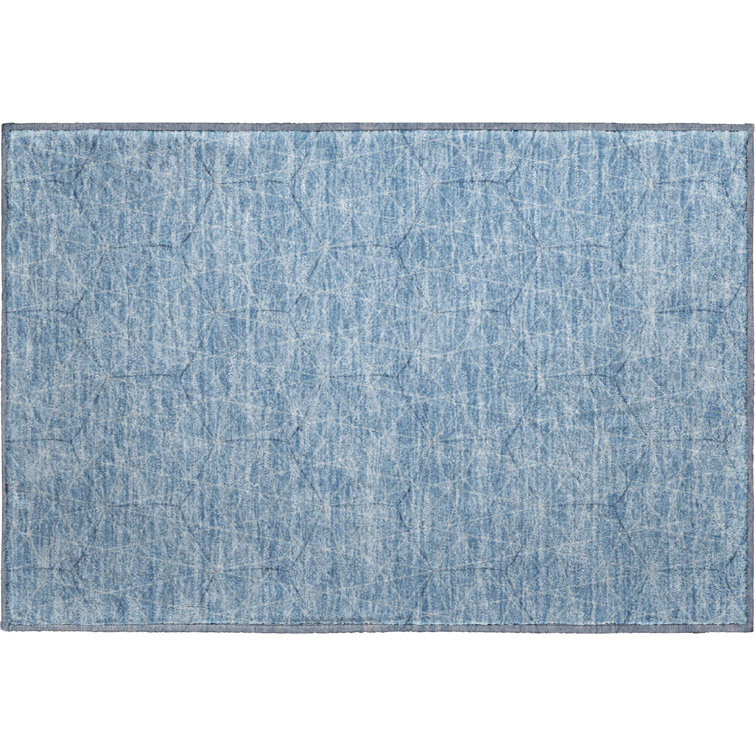Premium Machine Washable Frome AMF987 Geometric Rug