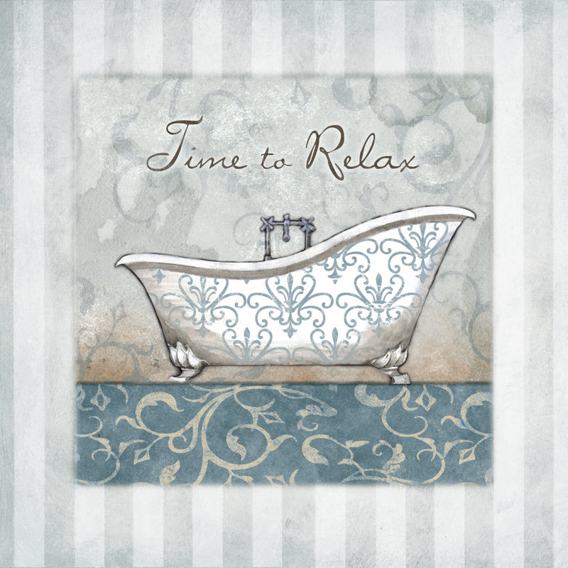 Time To Relax - Wrapped Canvas Print, 76cm H x 76cm W x 3.8cm D