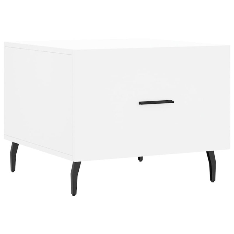 Azaela Four Leg Coffee Table with Storage, White