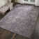 Divernon Hand-Tufted Wool Charcoal/Purple Area Rug