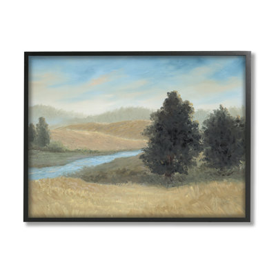 " Rural Creek Landscape " by Georgia Janisse