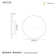Bora LED Flush Mounted Sconce