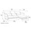 Gieselle 4 Seater Corner Sofa-2007414704-2007414705