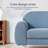 72.8" W Upholstered Loveseat-590119926