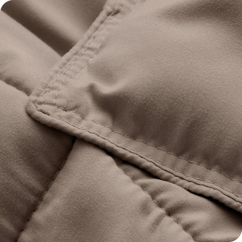 Ensemble d'édredon ultra-doux toutes saisons, Édredon surdimensionné pour grand lit et 2 taies, Bleu cendré