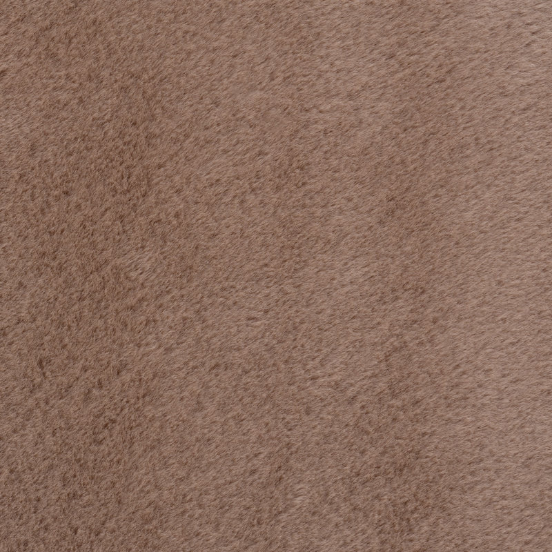 Solid Colour Knitted Area Rug, Rectangle 200 x 280 cm, Mocha
