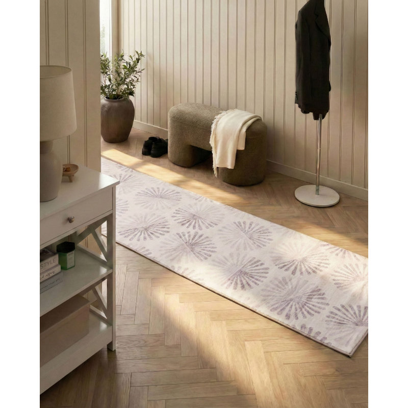 Abstract Area Rug, Runner 80 x 300 cm