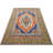 One-of-a-Kind 3'9" X 6'3" 1960s Wool Area Rug in