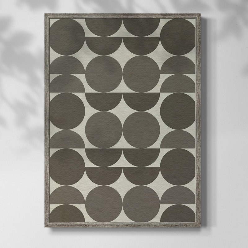 Neutral Subtle Shift I Framed Print - Solid Wood, 15" H x 12" W