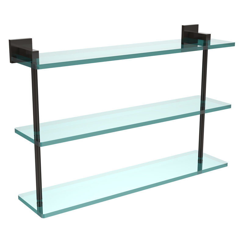 Haranu 3 Piece Accent Shelf, Oil Rubbed Bronze