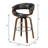 Lavoid Upholstered Swivel Bar Stool-1993487181