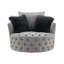 Fauteuil demi-tonneau surdimensionné à 360 degrés-1124668876