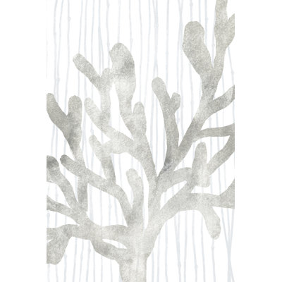 Quiet Coral II 1 Piece Wrapped Canvas Painting