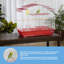 Cage à oiseaux de style victorien avec perchoir de table 23,5 "Cassius-553350043