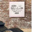 « family rule », art textuel sur toile tendue-1415711632