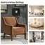 Fauteuil Arshanti avec pieds en bois massif-116133507