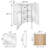 Bathroom Medicine Cabinet, Wall Mounted, Mirror-519241463-519241462