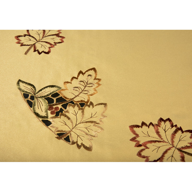 Nappe d’automne brodée nappe Wendling