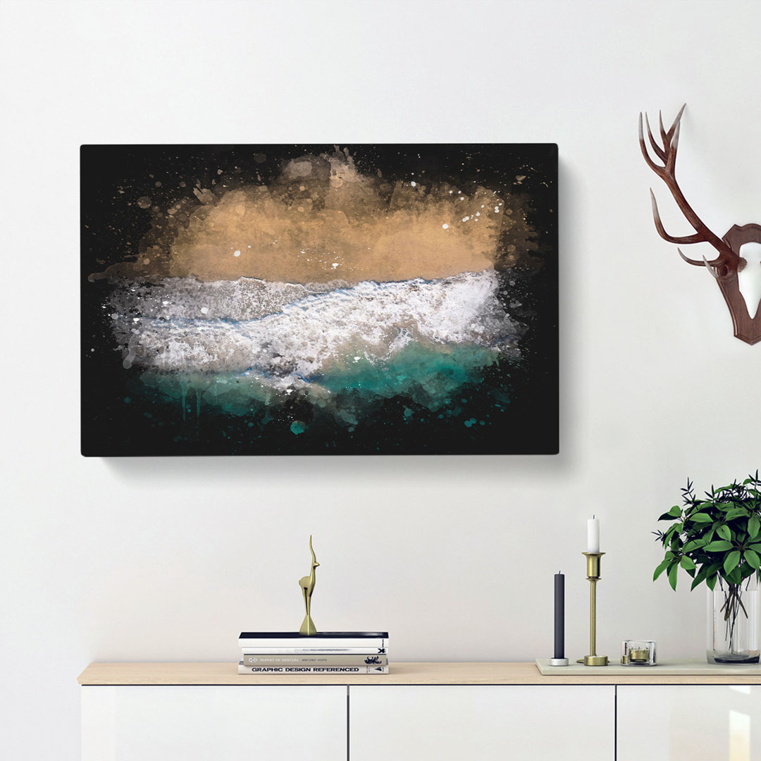 Huntington Beach California - Wrapped Canvas