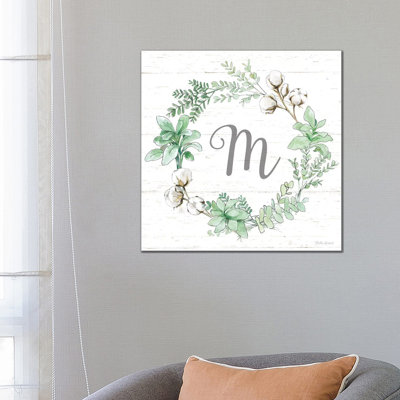Farmhouse Cotton X Sage by Beth Grove - Wrapped Canvas Print