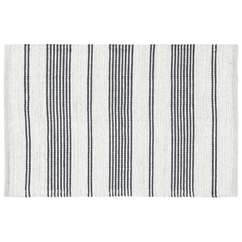 Bay Striped Hand Woven Area Rug Set, Rectangle 140 x 200cm
