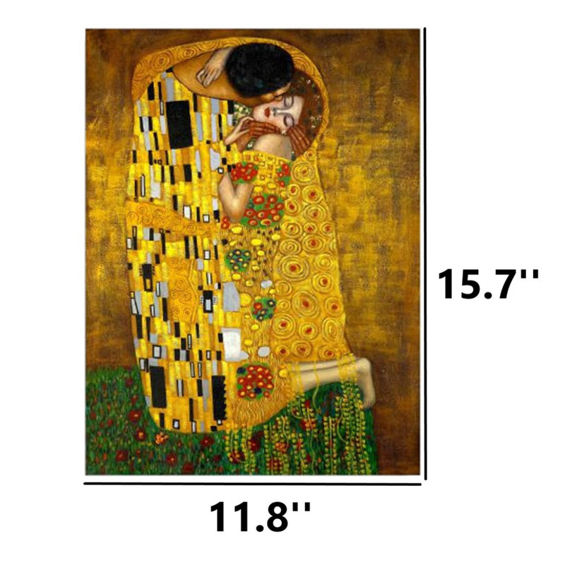 Sur toile, H 15,75 po x l 11,81 po x P 1,18 po