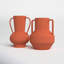 Irina 2 Piece Red Metal Table Vase Set