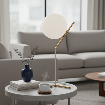 Lampe de table Nola Crystal Ball