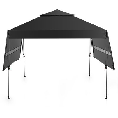 10 Ft. W X 17.6 Ft. D Metal Pop-Up Canopy