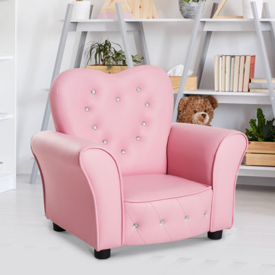 Toddler Tufted Sofa Chair For Playroom