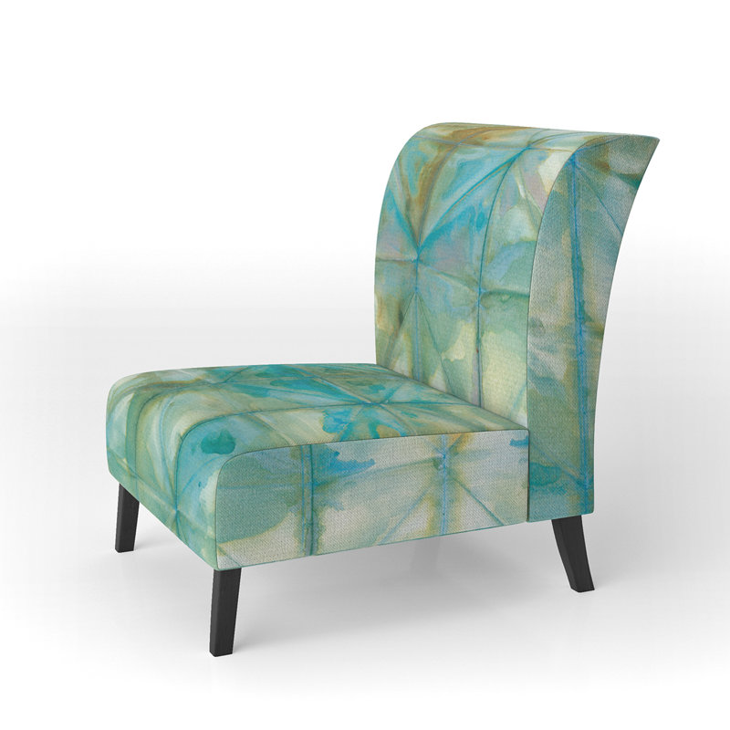 Fauteuil de chambre rembourré Blue Diamonds
