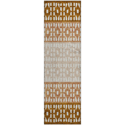 Premium Machine Washable Prisco Paprika Rug